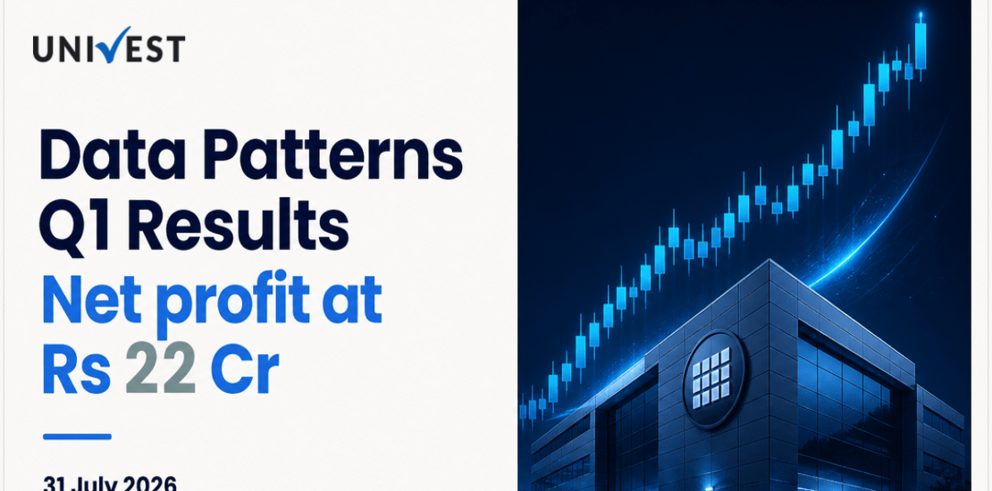 Data Patterns Q1 Results FY27: Net Profit at Rs 22 Cr for June 2026 Quarter