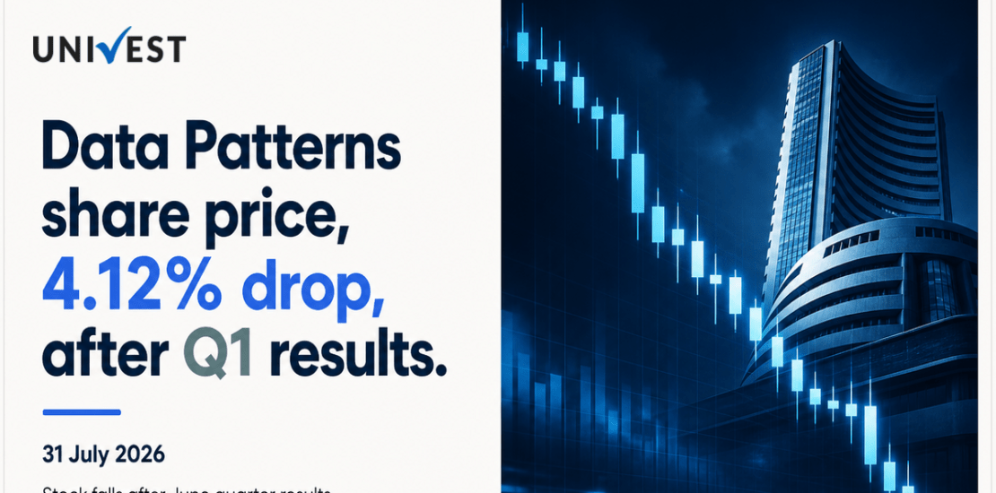 Data Patterns (India) Share Price Falls 4.12% After Q1 Results
