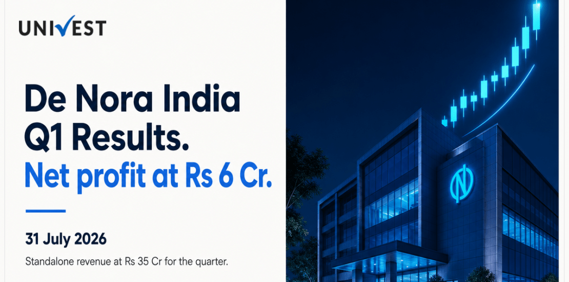 De Nora India Q1 Results FY27: Net Profit at Rs 6 Cr for June 2026 Quarter