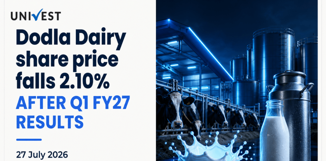 Dodla Dairy Share Price Falls 2.10% After Q1 FY27 Results