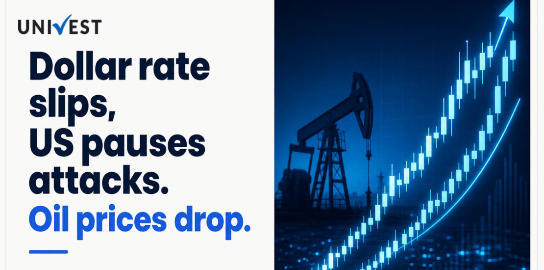 Dollar Rate Today Slips as US Pauses Iran Attacks and Oil Prices Drop