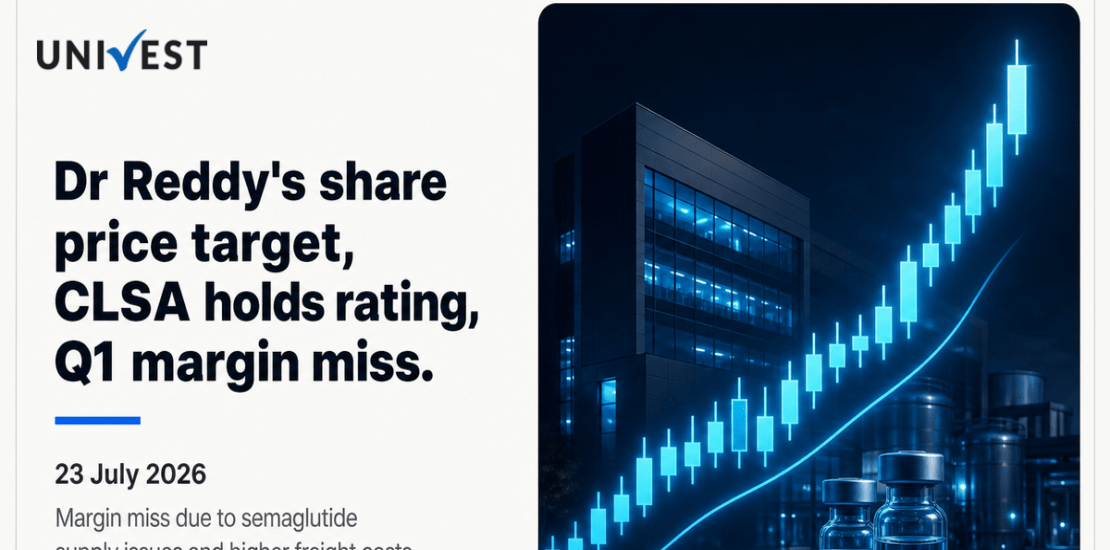 Dr Reddy's Share Price Target Set at Rs 1,240