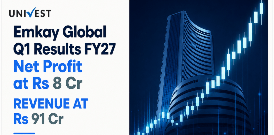 Emkay Global Q1 Results FY27: Net Profit at Rs 8 Cr for June 2026 Quarter