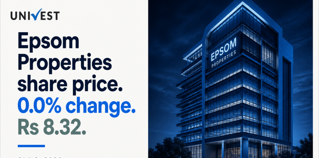 Epsom Properties Share Price Falls 0.0% After Q1 Results