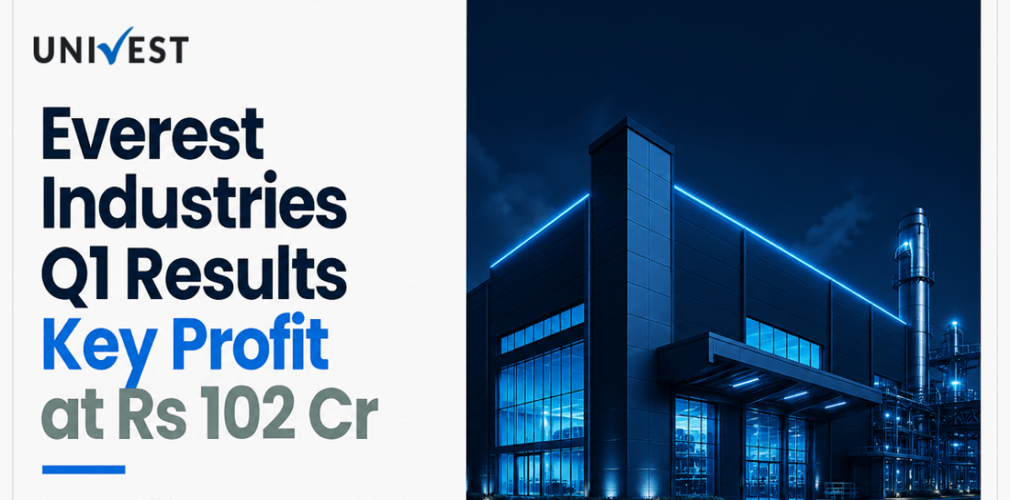 Everest Industries Q1 Results FY27: Net Profit at Rs 102 Cr for June 2026 Quarter