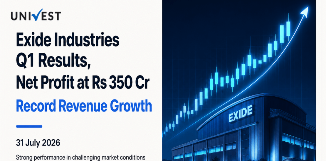 Exide Industries Q1 Results FY27: Net Profit at Rs 350 Cr for June 2026 Quarter