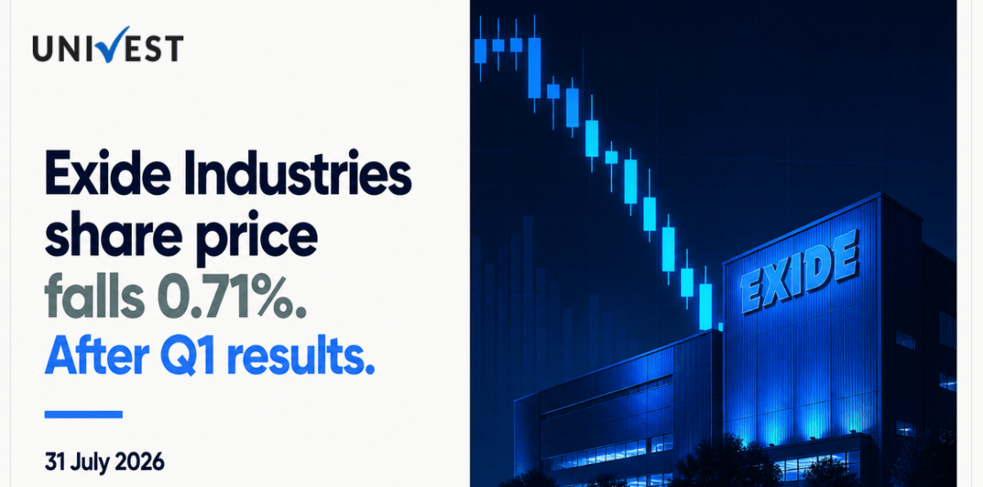 Exide Industries Share Price Falls 0.71% After Q1 Results