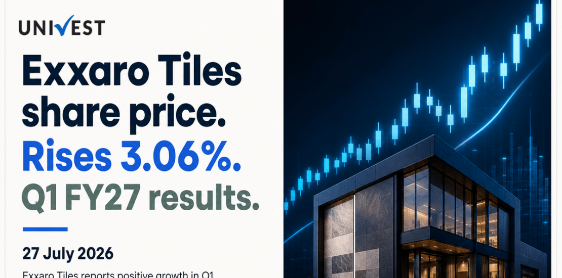Exxaro Tiles Share Price Rises 3.06% After Q1 FY27 Results