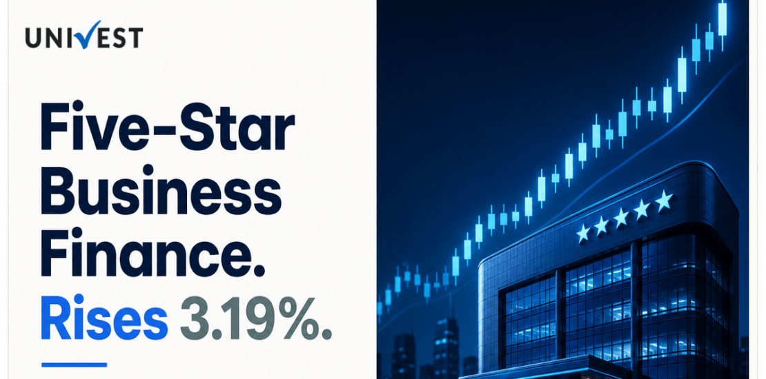 Five-Star Business Finance Share Price Rises 3.19% After Q1 FY27 Results