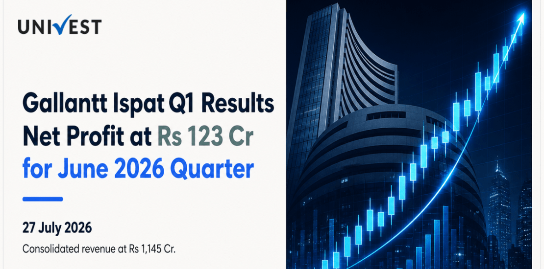 Gallantt Ispat Q1 Results FY27: Net Profit at Rs 123 Cr for June 2026 Quarter