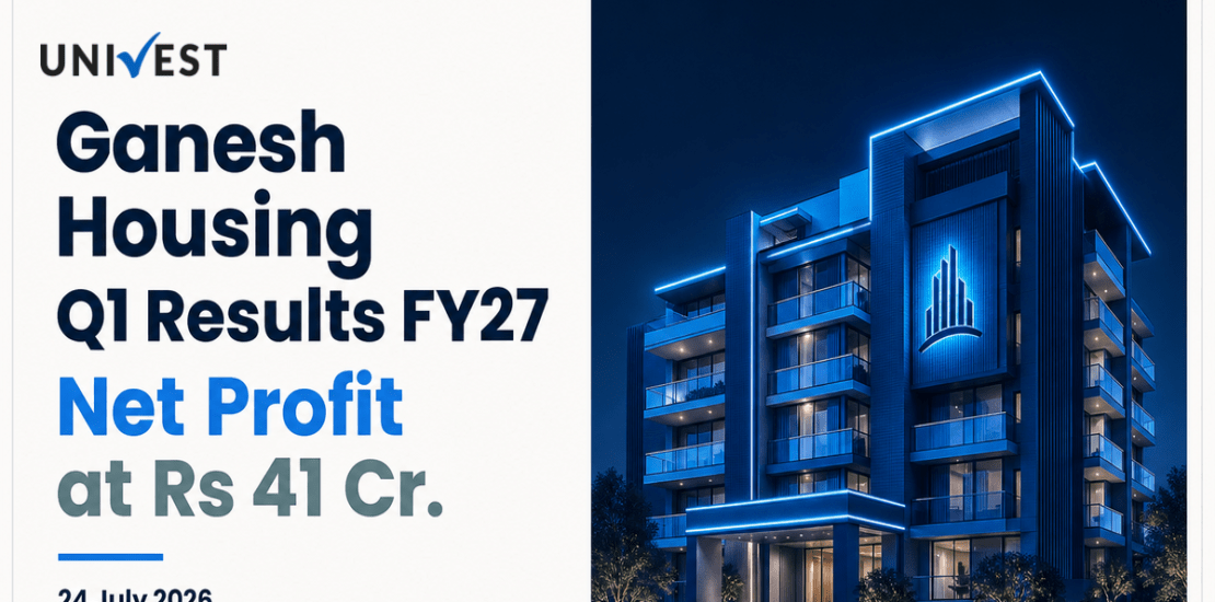 Ganesh Housing Q1 Results FY27: Net Profit at Rs 41 Cr for June 2026 Quarter