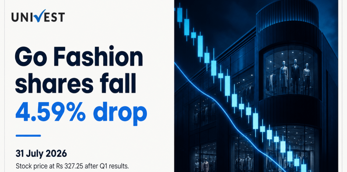 Go Fashion (India) Share Price Falls 4.59% After Q1 Results