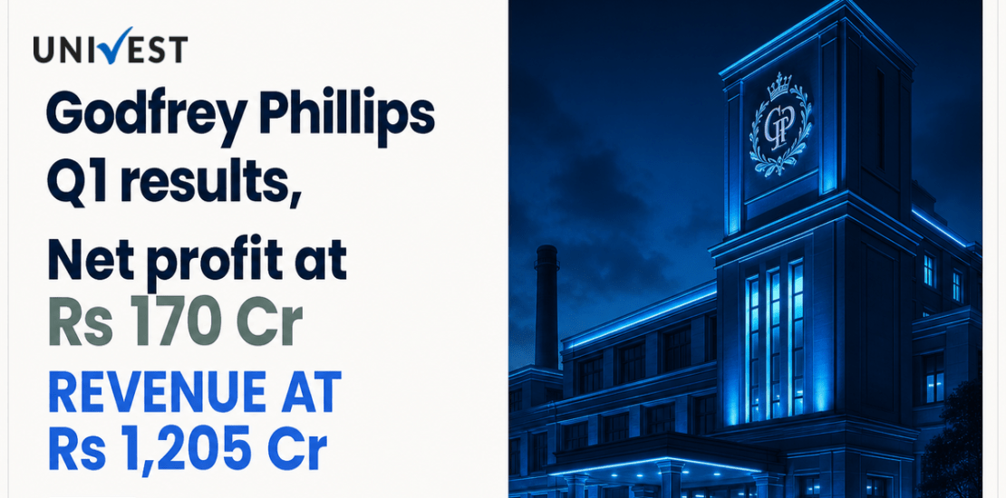 Godfrey Phillips Q1 Results FY27: Net Profit at Rs 170 Cr for June 2026 Quarter