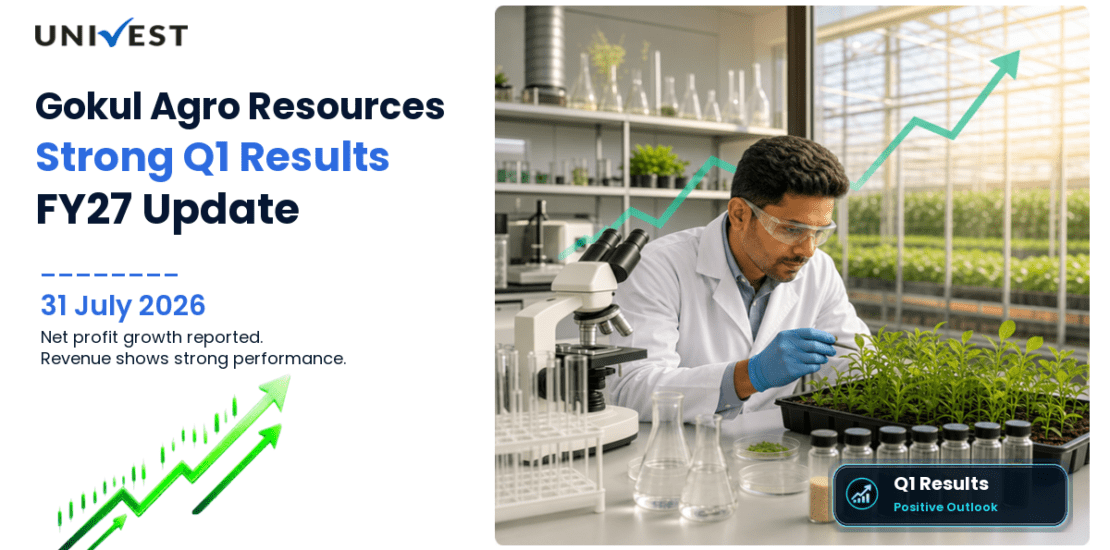 Gokul Agro Resources Q1 Results FY27: Net Profit at Rs 122 Cr for June 2026 Quarter