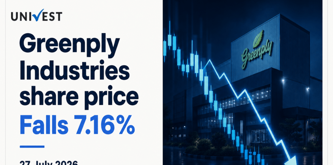 Greenply Industries Share Price Falls 7.16% After Q1 FY27 Results