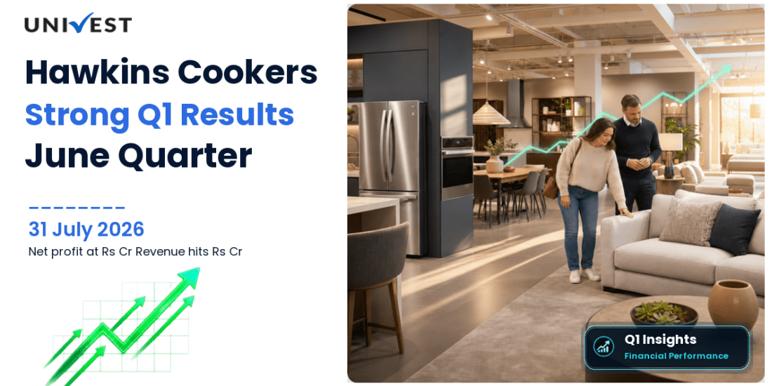 Hawkins Cookers Q1 Results FY27: Net Profit at Rs 30 Cr for June 2026 Quarter
