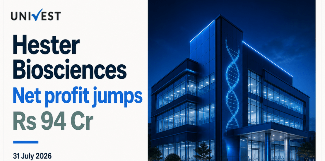 Hester Biosciences Q1 Results FY27: Net Profit at Rs 94 Cr for June 2026 Quarter