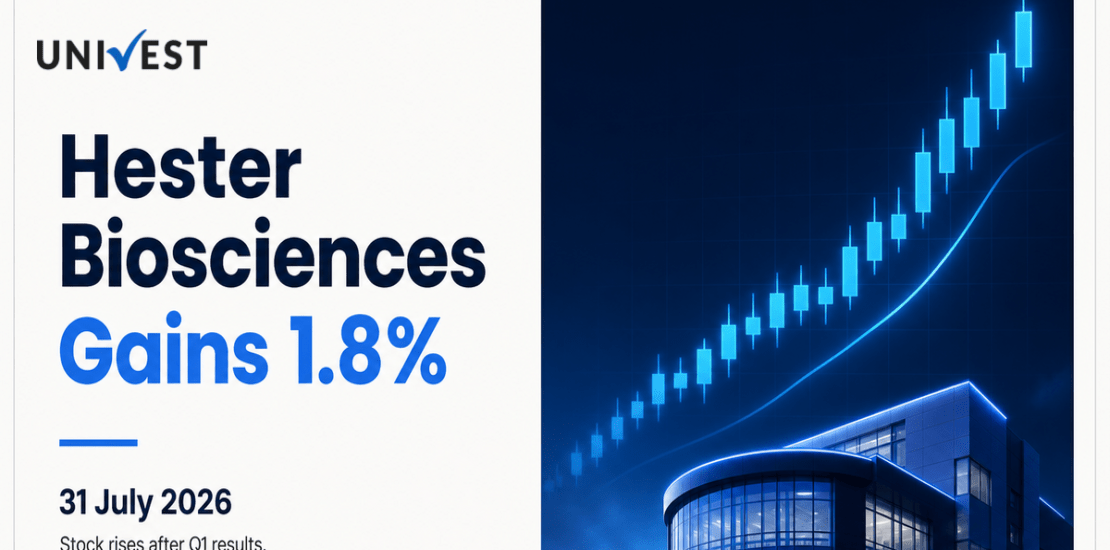 Hester Biosciences Share Price Gains 1.8% After Q1 Results