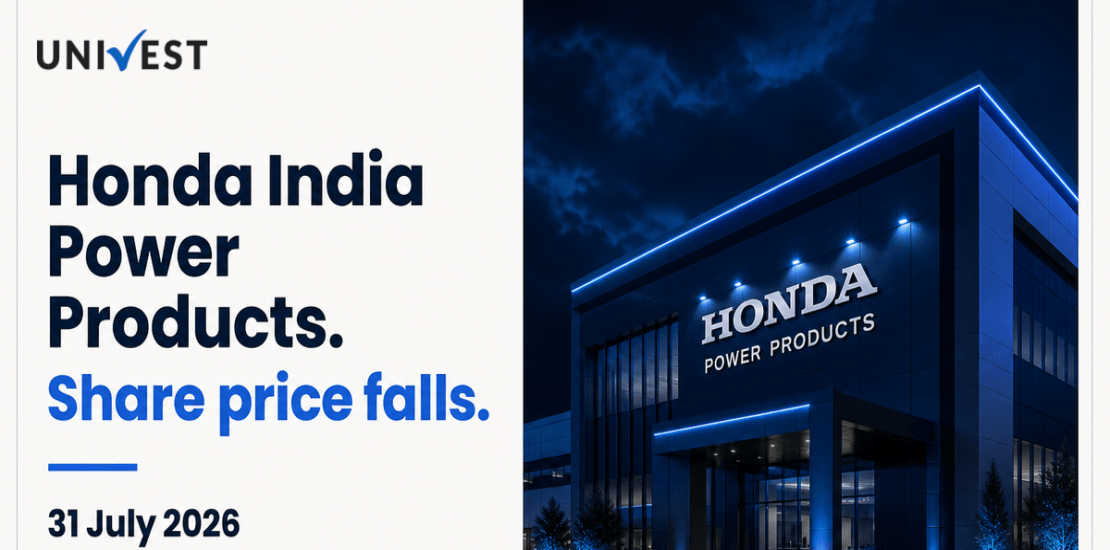 Honda India Power Products Share Price Falls 0.84% After Q1 Results
