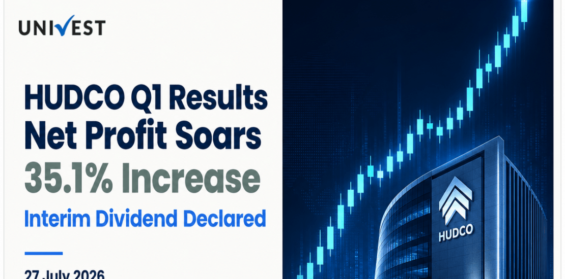 HUDCO Q1 Results FY27: Net Profit Rises 35.1% to Rs 851 Crore, Interim Dividend of Rs 1.25 Declared