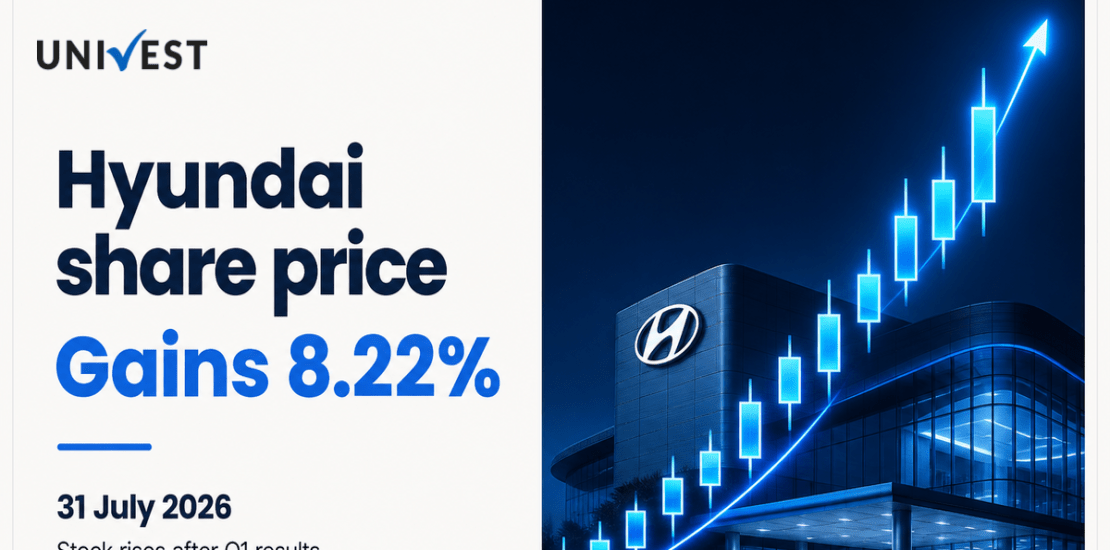 Hyundai Motor India Share Price Gains 8.22% After Q1 Results