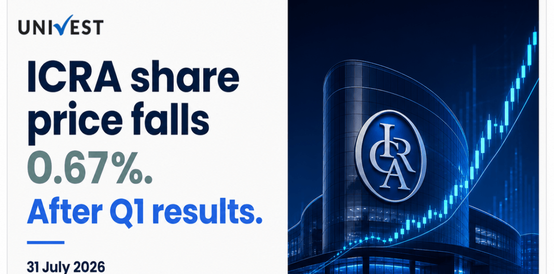 ICRA Share Price Falls 0.67% After Q1 Results