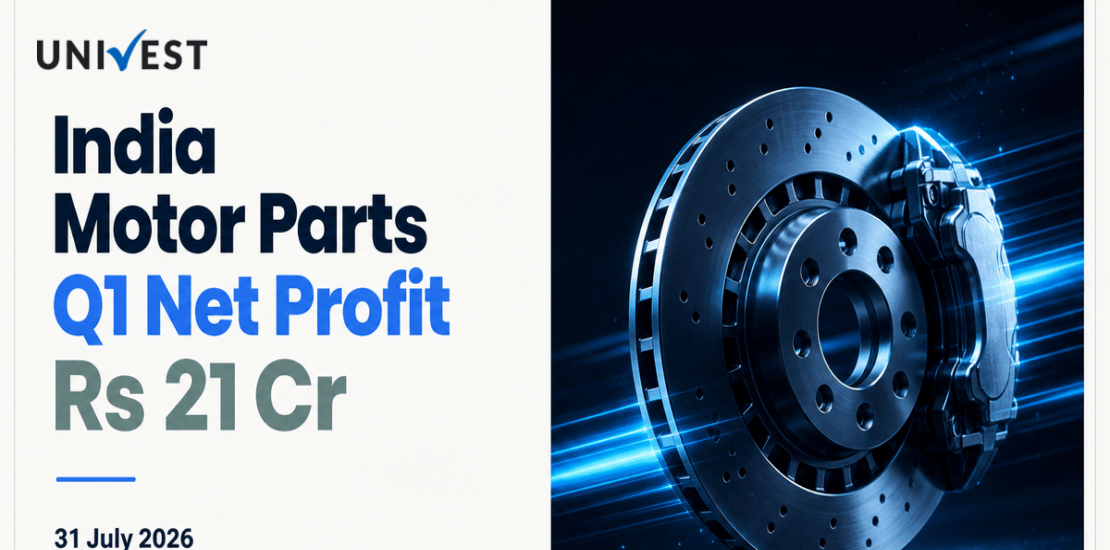 India Motor Parts Q1 Results FY27: Net Profit at Rs 21 Cr for June 2026 Quarter
