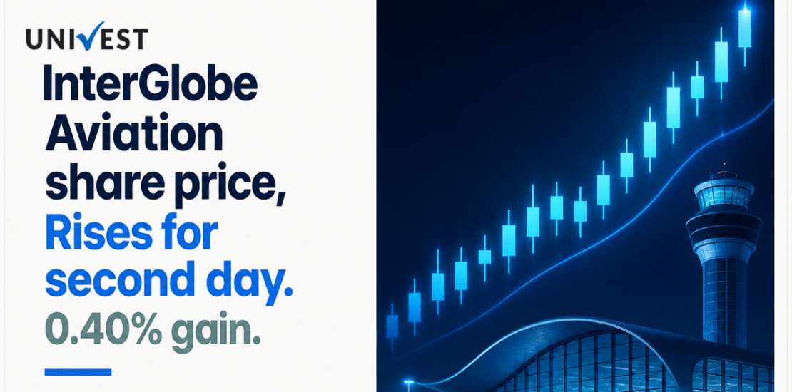 InterGlobe Aviation Share Price Rises for Second Consecutive Day as Kiran Thadimarri Named New CFO