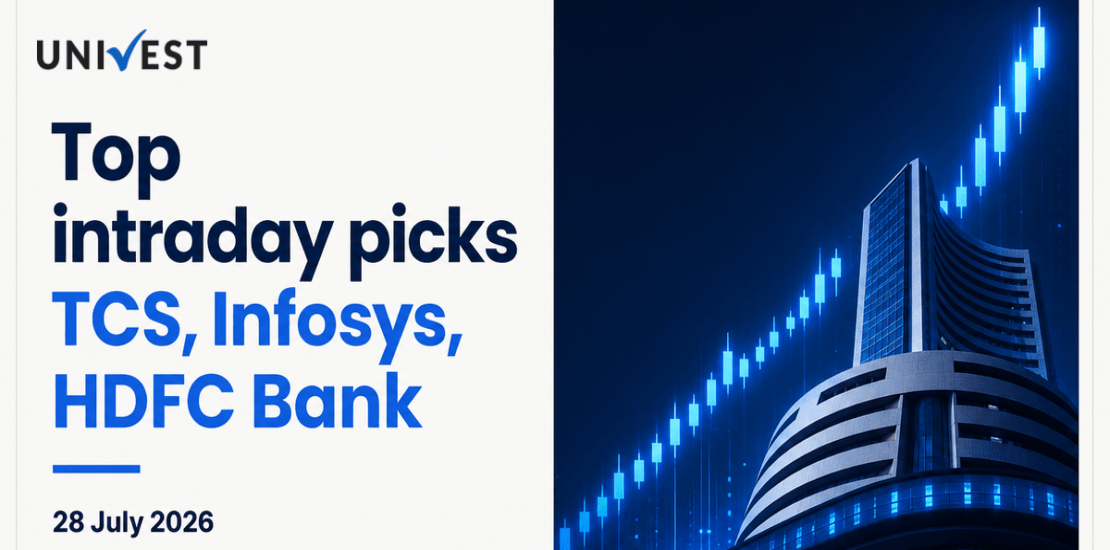 Intraday Stocks for Today: TCS, Infosys and HDFC Bank, Analyst Top Picks for 28 July 2026