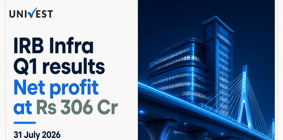 IRB Infra Q1 Results FY27: Net Profit at Rs 306 Cr for June 2026 Quarter