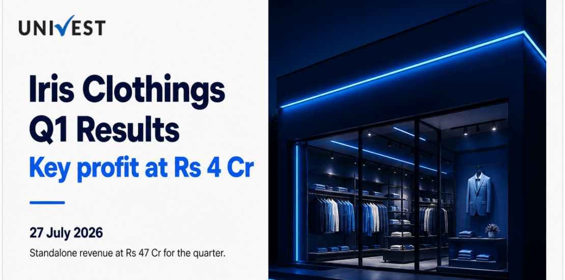 Iris Clothings Q1 Results FY27: Net Profit at Rs 4 Cr for June 2026 Quarter