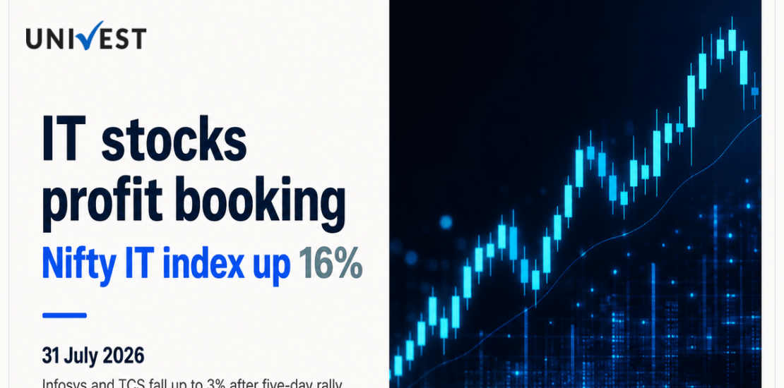 IT Stocks Today See Profit Booking After Five-Day Rally; Infosys, TCS Fall Up to 3%