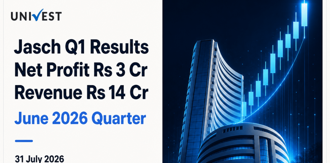 Jasch Gauging Q1 Results FY27: Net Profit at Rs 3 Cr for June 2026 Quarter