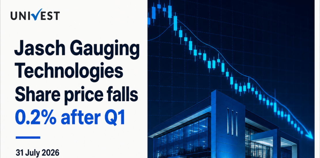 Jasch Gauging Technologies Share Price Falls 0.2% After Q1 Results