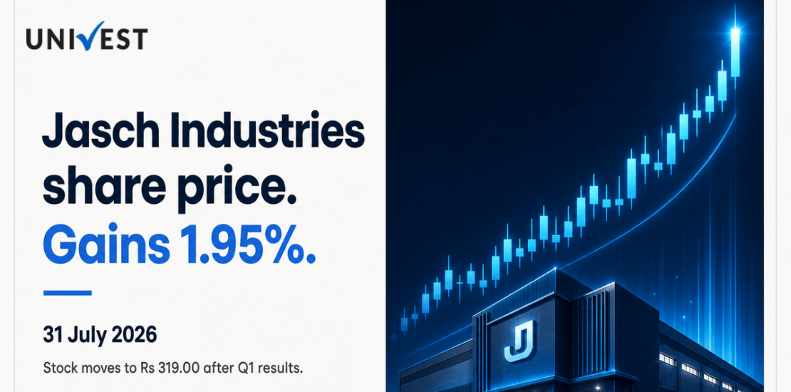 Jasch Industries Share Price Gains 1.95% After Q1 Results