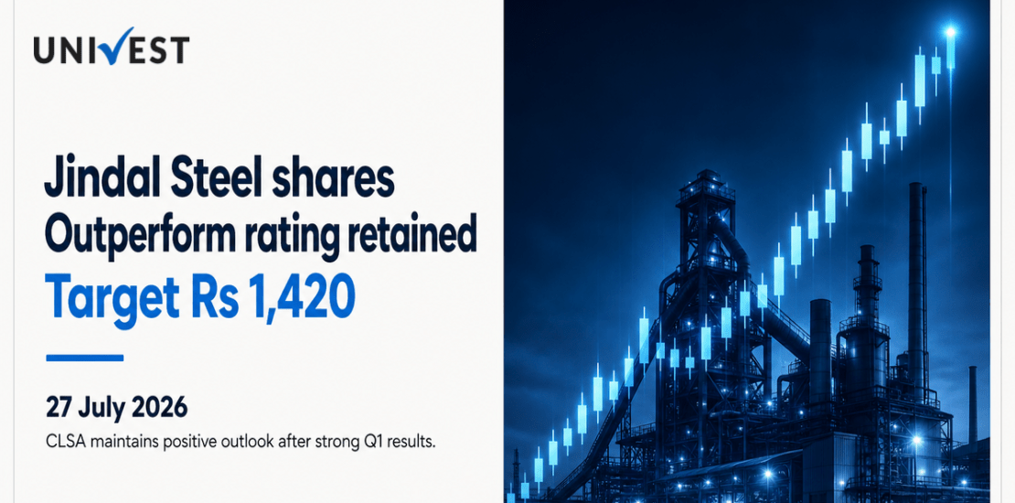 Jindal Steel Share Price Gains as CLSA Keeps Outperform Rating With Rs 1,420 Target