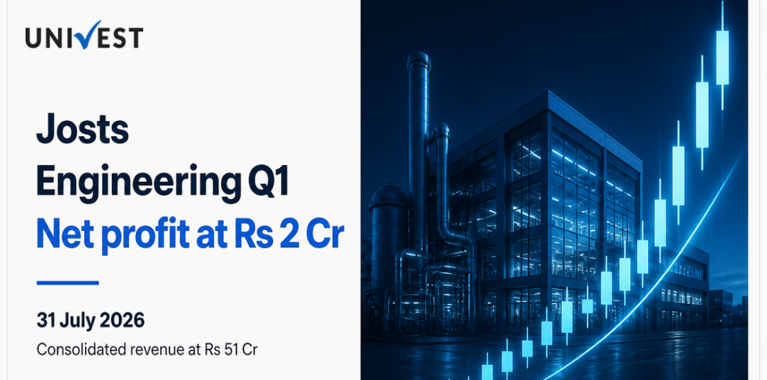 Josts Engineering Q1 Results FY27: Net Profit at Rs 2 Cr for June 2026 Quarter