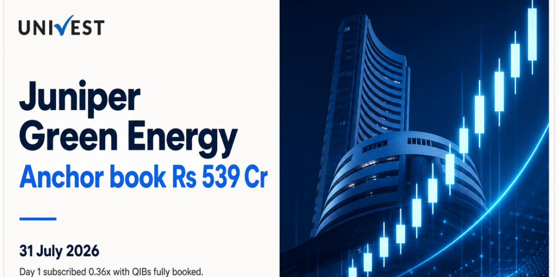 Juniper Green Energy IPO GMP Day 2: Anchor Book Rs 539 Cr