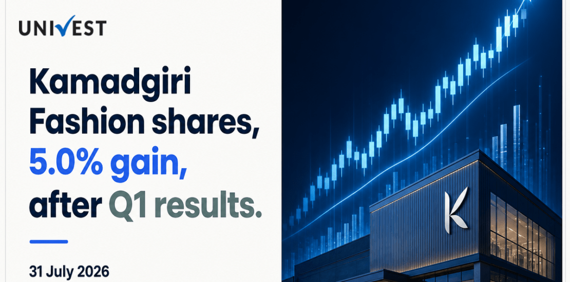 Kamadgiri Fashion Share Price Gains 5.0% After Q1 Results