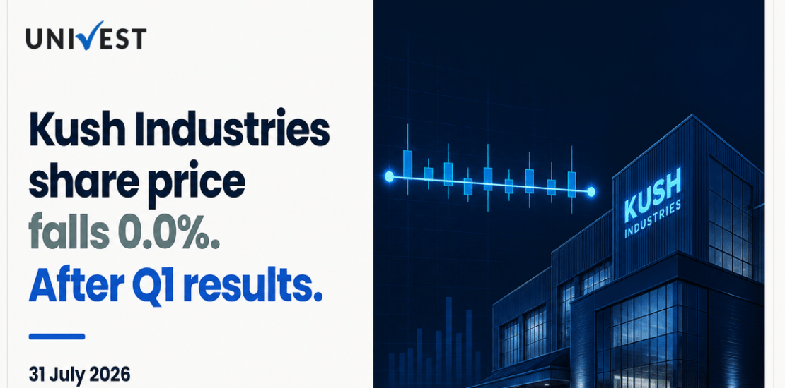 Kush Industries Share Price Falls 0.0% After Q1 Results