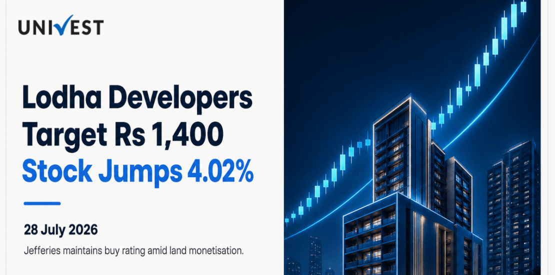 Lodha Developers Share Price Target Set at Rs 1,400 by Jefferies as Stock Jumps 4.02 Percent on Palava Land Monetisation