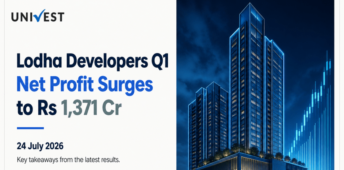 Lodha Developers Q1 Results FY27: Net Profit at Rs 1,371 Cr for June 2026 Quarter