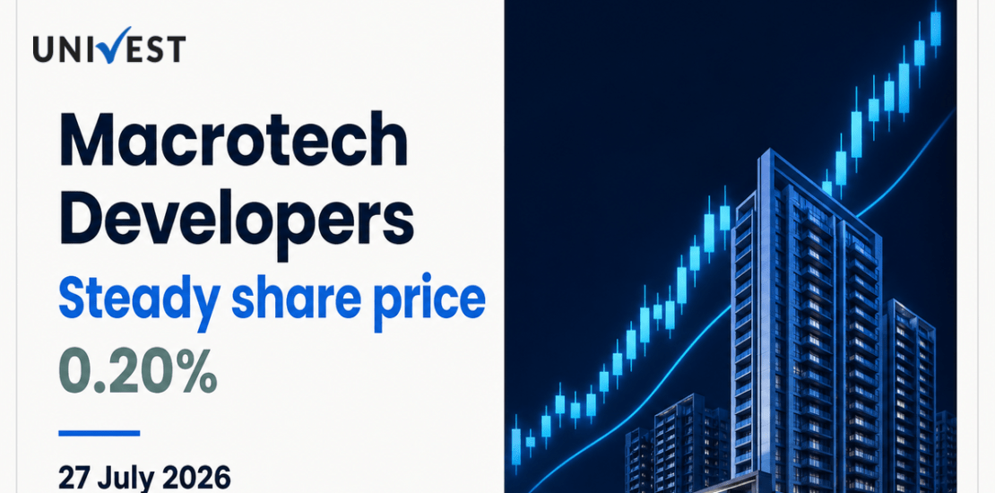 Macrotech Developers Share Price Stays Steady 0.20% After Q1 FY27 Results