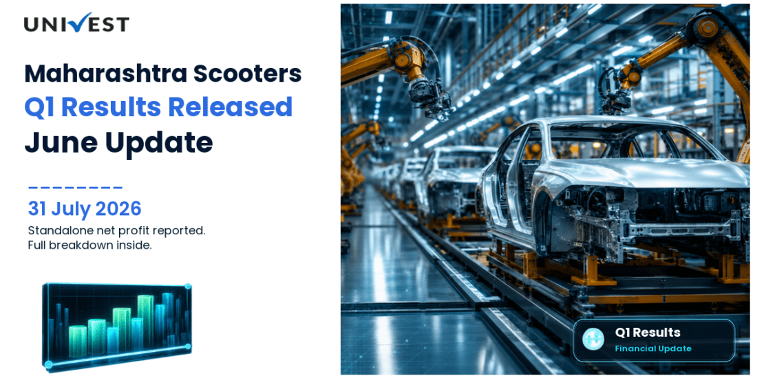 Maharashtra Scooters Q1 Results FY27: Net Profit at Rs 3 Cr for June 2026 Quarter