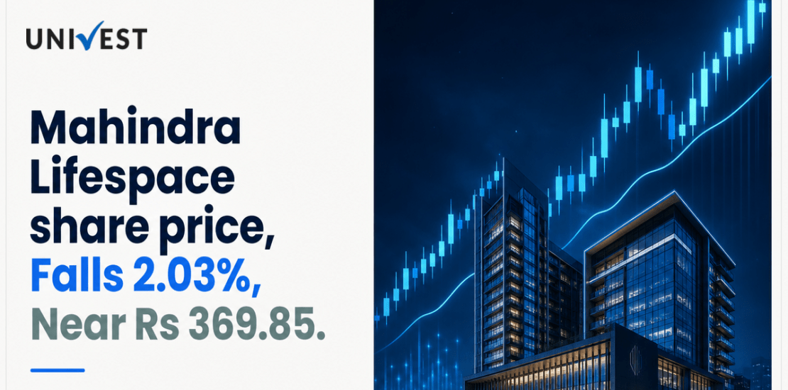 Mahindra Lifespace Share Price Falls After Q1 Results, Trades Near Rs 369.85
