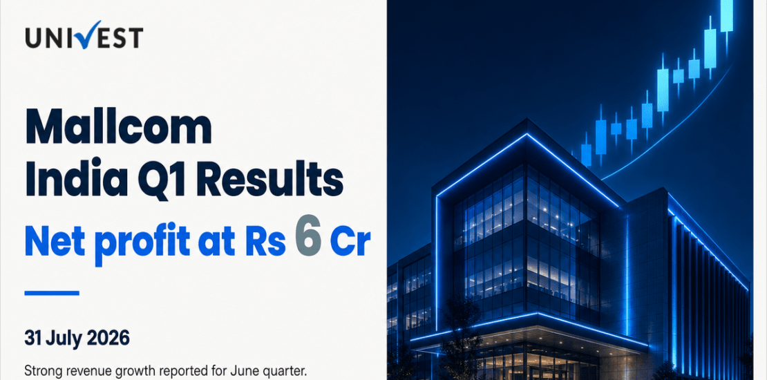 Mallcom India Q1 Results FY27: Net Profit at Rs 6 Cr for June 2026 Quarter