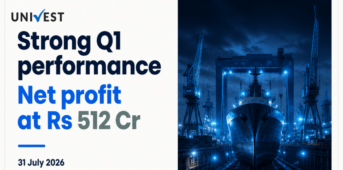Mazagon Dock Shipbuilders Q1 Results FY27: Net Profit at Rs 512 Cr for June 2026 Quarter