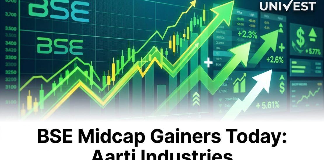 BSE Midcap Gainers Today: Aarti Industries Climbs 3.18 Percent to Lead as Deepak Nitrite