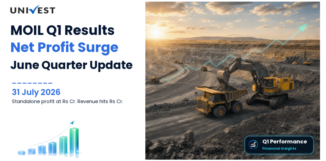 MOIL Q1 Results FY27: Net Profit at Rs 87 Cr for June 2026 Quarter