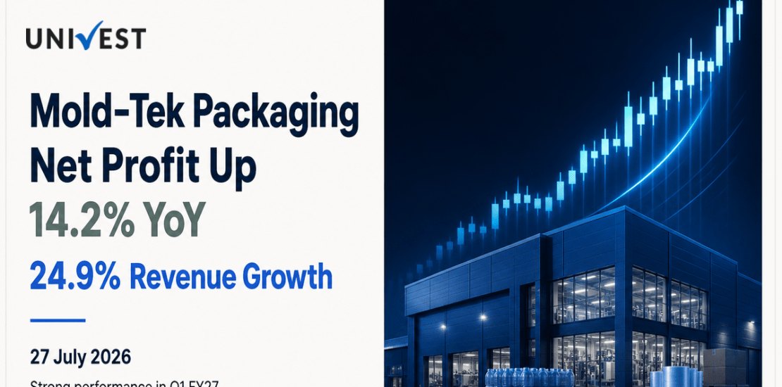 Mold-Tek Packaging Q1 Results FY27: Net Profit Rises 14.2% to Rs 25.6 Crore on 24.9% Revenue Growth